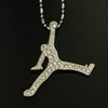 Air Jordan Necklaces Rhinestone Pendant