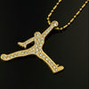 Air Jordan Necklaces Rhinestone Pendant