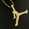 Air Jordan Necklaces Rhinestone Pendant