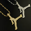 Air Jordan Necklaces Rhinestone Pendant